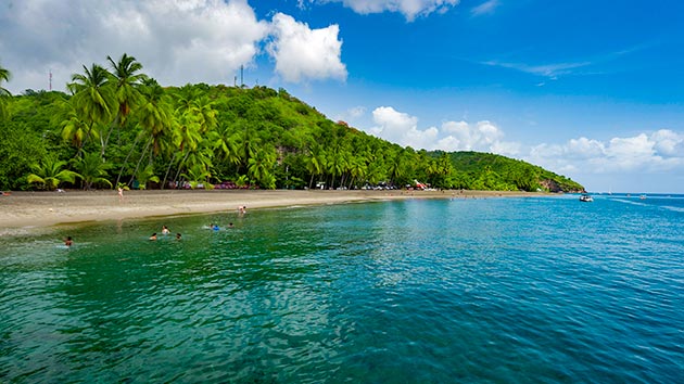 Les plages du nord Caraïbes